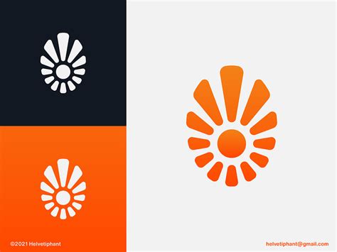 Sunburst - logo concept by Helvetiphant™ on Dribbble