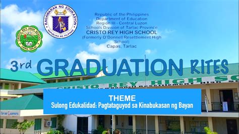 Cristo Rey High School, 3rd Graduation Rites SY 2019-2020 - YouTube