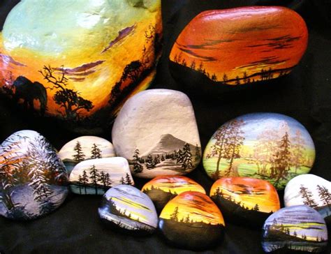 River Rock Painting Ideas | images of hand painted bc river rocks wallpaper | ART THAT ROCKS ...