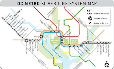 Washington Dc Metro Silver Line Map - Chlo Melesa