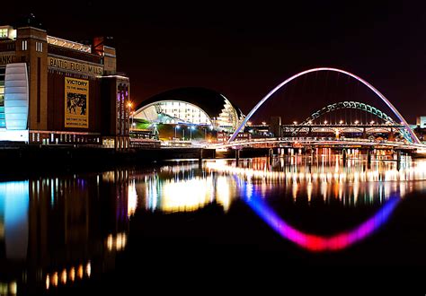 architecture, bridge, buildings, city, city lights, cityscape, downtown ...