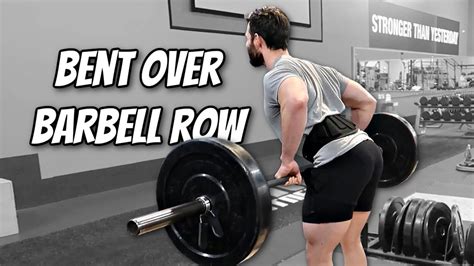 Bent Over Barbell Row - YouTube