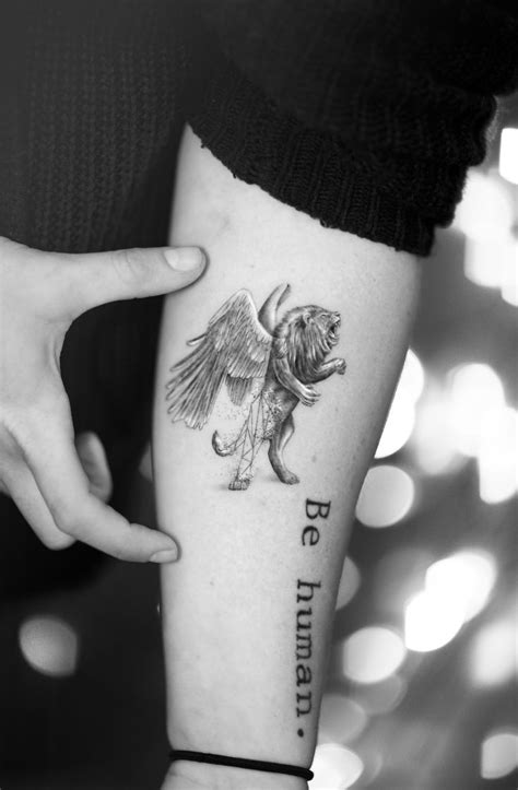 Winged Lion Tattoo | Tattoo by Alex Aureo in Aureo Roma Tattoo & Gallery | Atlas tattoo, Lion ...