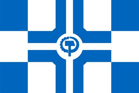 Communist State of Greece : r/vexillology