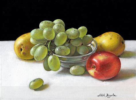 FRUITS Painting by Aibek Begalin | Saatchi Art