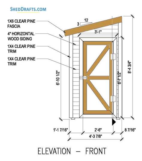 Free diy loafing shed plans - 12x24 Loafing Shed Roof Plans MyOutdoorPlans Free ~ Build a wooden ...