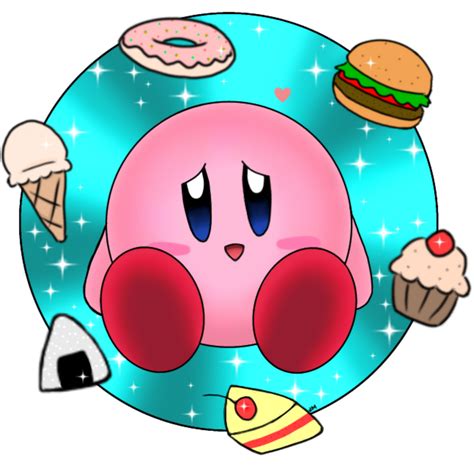 Kirby and Food by weareallbullets on DeviantArt