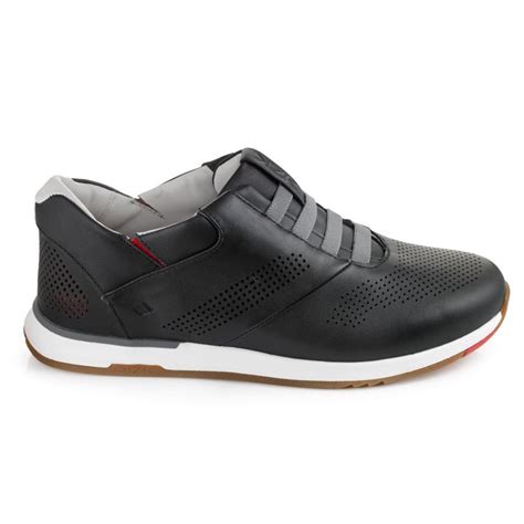 Kizik Men's Boston Black Leather – Comfort Shoe Shop