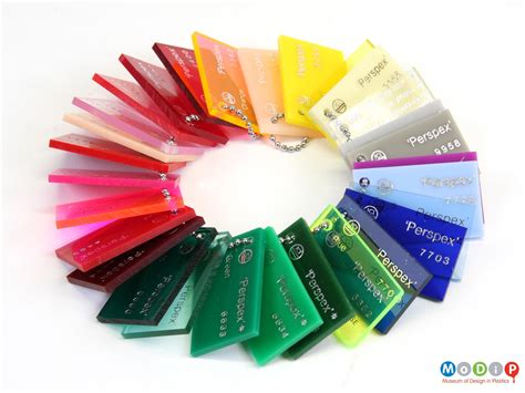 Perspex colour samples | Museum of Design in Plastics