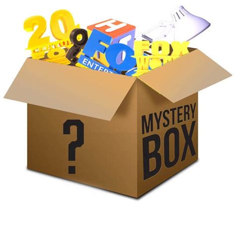 Mystery Box With Logos Kids Toys Gifts 20th Century Fox Warner Bros Walt Disney Pixar Dreamworks ...