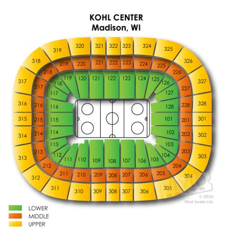 Kohl Center Tickets - Kohl Center Information - Kohl Center Seating Chart