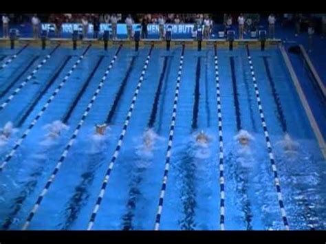 Maclin Davis in Olympic Trials 100 Fly Prelims 6 30 12 - YouTube