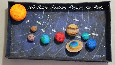 How to make 3D Solar System Project for Science Fair or School - YouTube