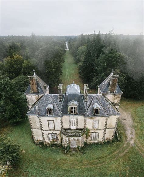 Beautiful Abandoned Places on Instagram: “An old castle surrounded by forest in France 🌲 ...