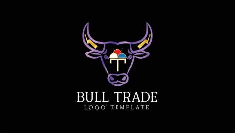 Trading Bull Logo Design Template For Forex Trading Company 9259830 ...