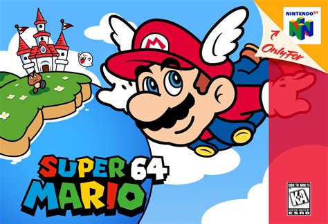 Super Mario 64 box art 2D remake by SupaStefano on DeviantArt