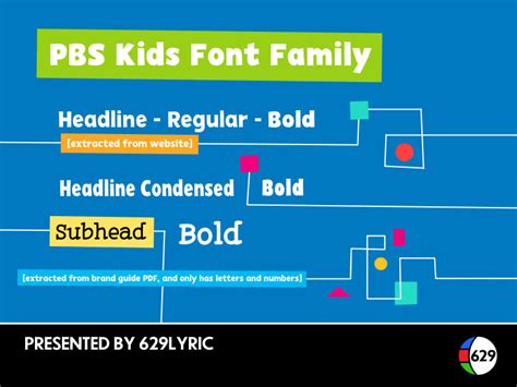 PBS Kids Font Family by LyricWest on DeviantArt