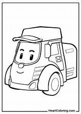 Robocar Poli Coloring Pages For Kids  30 Pictures sketch template