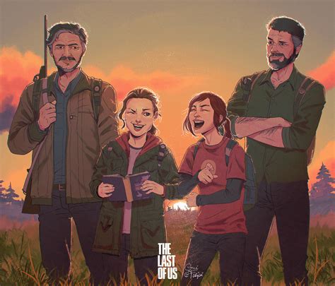 ArtStation - The Last of Us Fanart (Series ft. Game)