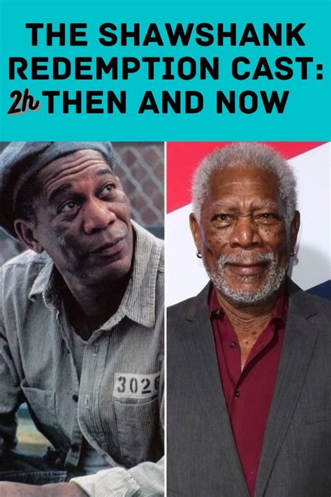 The Shawshank Redemption Cast: Then and Now in 2022 | The shawshank ...