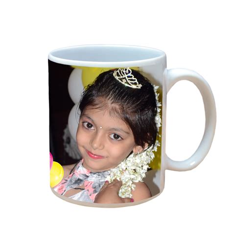 Buy TE Tasveer Ceramic Personalized Coffee Mugs with Own Photos, Name ...