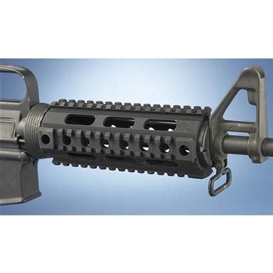 Aluminum Quad Rail Handguard for AR - 15 / M16 / M4 - 152541, Tactical ...