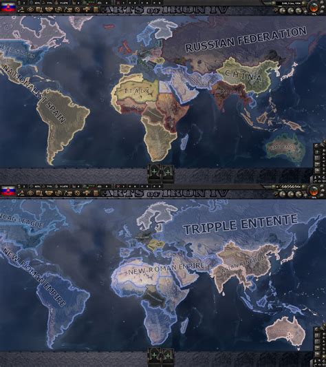 I created another custom map : r/hoi4