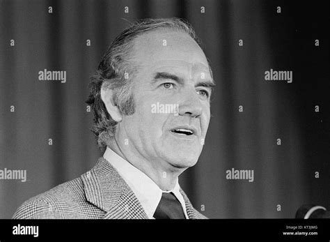 George McGovern, c 1972 Stock Photo - Alamy