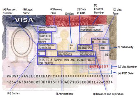 How to Read a US Visa Stamp — Daryanani Law Group Blog