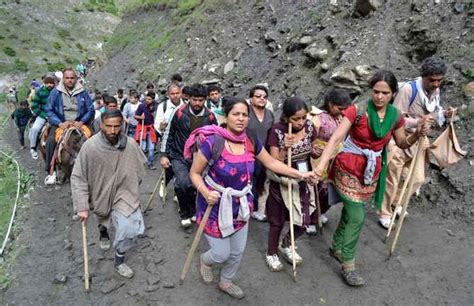 Amarnath Yatra cancelled due to Covid for 2nd year in a row - Rediff.com India News