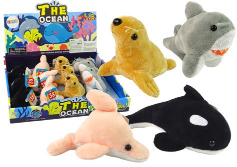 Mini Plush Sea Animals 4 Models | Toys \ Plush toys \ Pozostałe