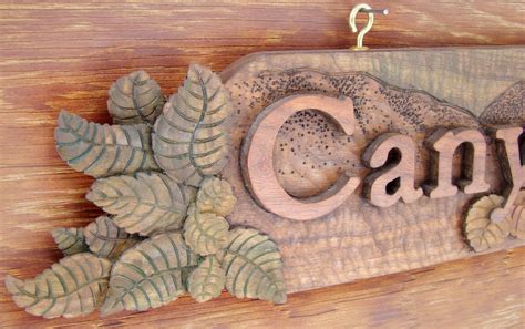 Handmade Customized Hand Carved Wooden Sign by Boot Wood Artisan | CustomMade.com