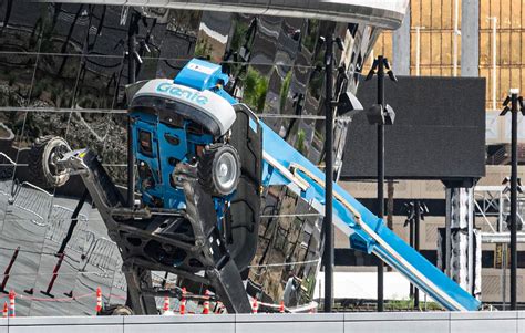 Allegiant Stadium worker injured in boom lift incident | Allegiant Stadium | Business