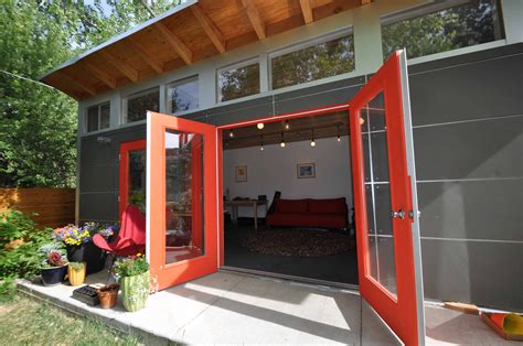 Prefab Backyard Studios & Home Office Sheds | Plan & Design Modern Custom Sheds. Perfect ...