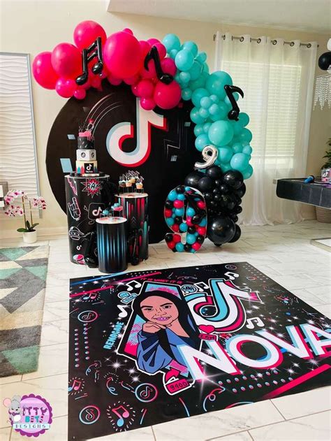 Tik Tok Birthday Party Ideas | Photo 19 of 20 | Birthday party themes ...