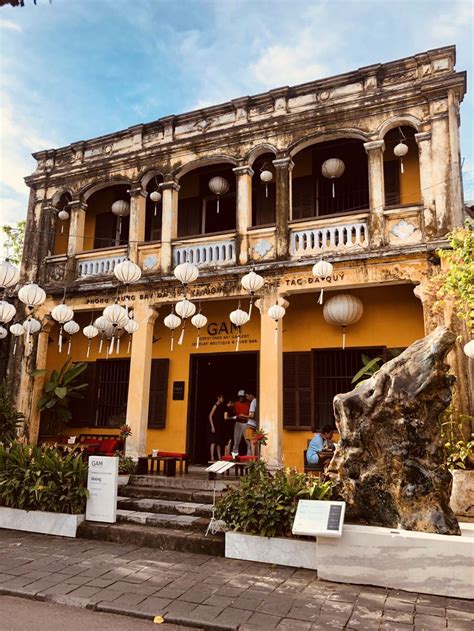 French colonial architecture Hoi An old town | Colonial architecture ...