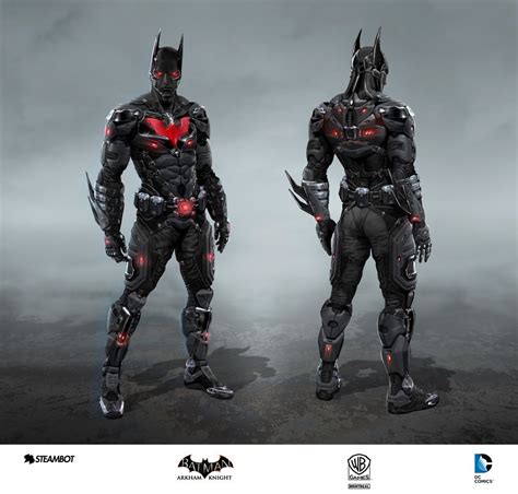 Arkham Knight concept art reveals upcoming skins | Batman armor, Superhero art projects, Batman ...