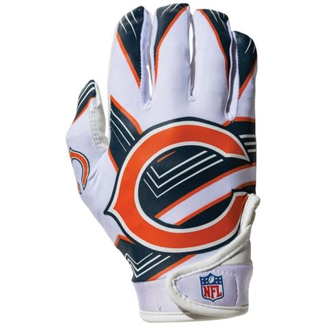 Franklin Sports NFL Chicago Bears Youth Football Receiver Gloves ...