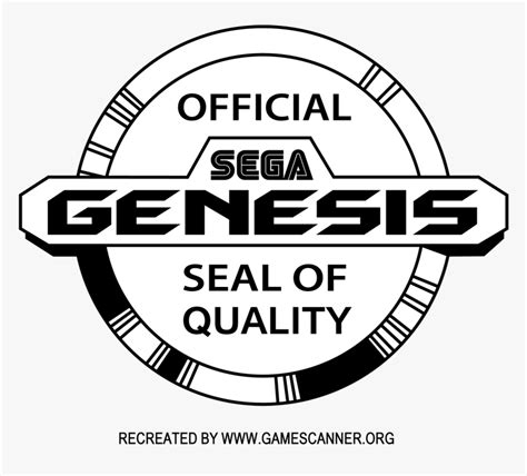 Sega Genesis Logo Vector, HD Png Download - kindpng