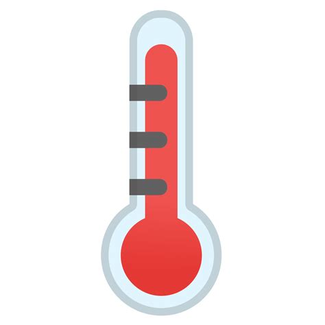 Thermometer Icon | Noto Emoji Travel & Places Iconset | Google