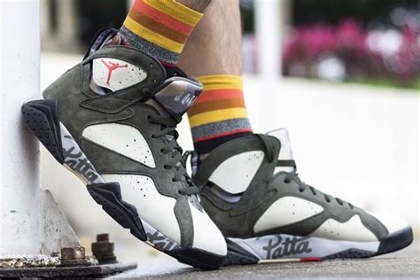 On-Foot! Air Jordan 7 Patta ‘Icicle’ - Sneaker Freaker