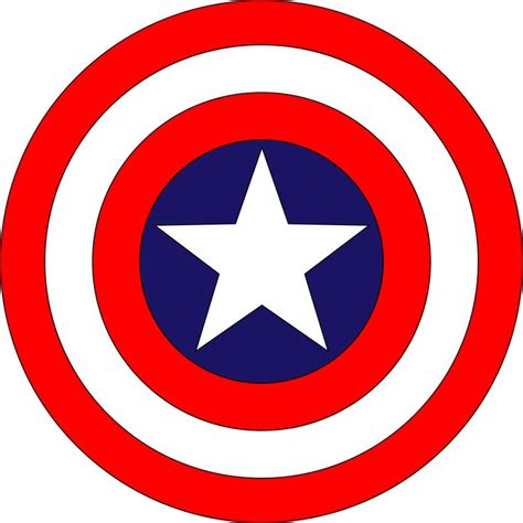 Captain America Logo [Shield] - PNG Logo Vector Downloads (SVG, EPS) | Captain america logo ...