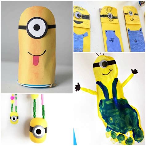 25+ Minion Crafts & Activities - A Spectacled Owl