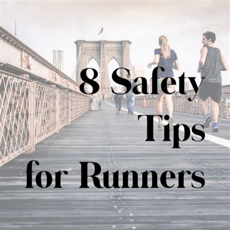 8 Safety Tips for Runners | lifeatmyownpace | Safety tips, Runner, Safety