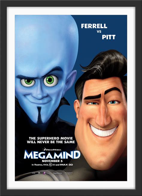 Megamind - 2010 - Original Movie Poster - Art of the Movies