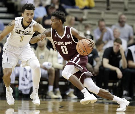 Aggie men's basketball team holds on after building big lead to beat ...