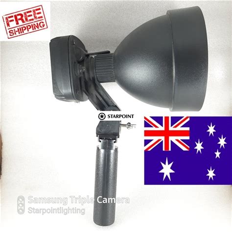 2500 Lumens Rechargeable Hunting Spot Light, LED Handheld Hunting Spotlight