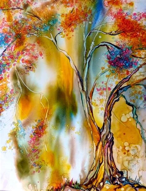 40 Ink painting Ideas For Inspiration - ekstrax | Alcohol ink art, Ink ...