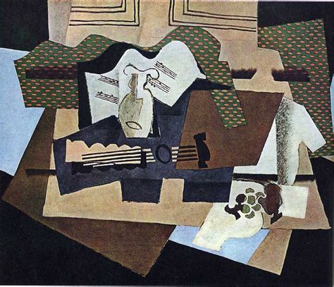 Still Life with Guitar, Georges Braque | Georges braque, Cubism art, Artwork