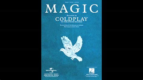 Coldplay - Magic Karaoke Cover Backing Track Acoustic Instrumental ...